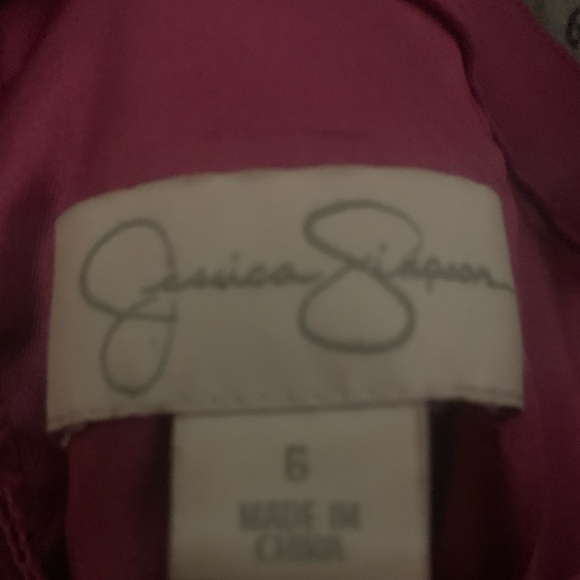 Jessica Simpson Fuchsia Bodycon Dress | Silhouette | Statement Feminine Vibe - Picture 5 of 5